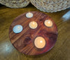 Natural Cedar Tealight Candle Holder