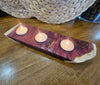 Natural Cedar Tealight Candle Holder