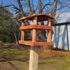 Red Cedar Double Decker Bird Feeder