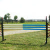 Half & Half Colored CUT Rails/Poles Wood Horse Jumps B/6