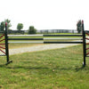 Half & Half Colored ROUND Rails/Poles Wood Horse Jumps B/3