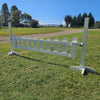 Round Top Scallop Wood Horse Jumps 10ft #320