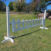 Round Top Scallop Wood Horse Jumps 10ft #320
