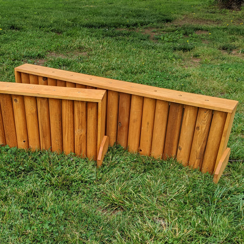 Rail Brush Box Horse Jumps Set/2 #403