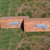 Pine Wood Fox Box Wall Wood Horse Jumps Set/2 #407