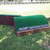 Flower Ledge Roll Top Wall Horse Jumps Set/2 - Platinum Jumps
