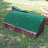 Flower Ledge Roll Top Wall Horse Jumps Set/2 - Platinum Jumps