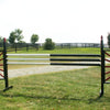 Half & Half Colored ROUND Rails/Poles Wood Horse Jumps B/6