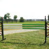 Half & Half Colored CUT Rails/Poles Wood Horse Jumps B/3
