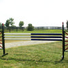 Half & Half Colored ROUND Rails/Poles Wood Horse Jumps B/6