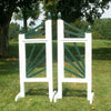 6ft Slant Picket Fan Jumper Wing Standards Horse Jumps #251 - Platinum Jumps