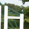 6ft Slant Picket Fan Jumper Wing Standards Horse Jumps #251 - Platinum Jumps
