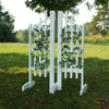 6ft Trellis Jumper Wing Standards Horse Jumps #252 - Platinum Jumps