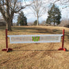 Ladder Gate Center "V" Design Wood Horse Jumps - Platinum Jumps