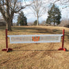 Ladder Gate Center "V" Design Wood Horse Jumps - Platinum Jumps