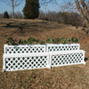 Lattice Panel Brush Box Horse Jumps Set/2 - Platinum Jumps