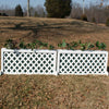 Lattice Panel Brush Box Horse Jumps Set/2 - Platinum Jumps