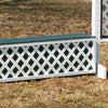 Lattice Panel Wall Wood Horse Jumps Set/2 - Platinum Jumps