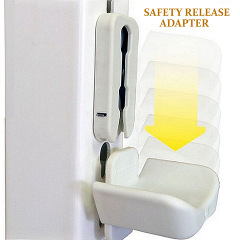 Break-Away Adapter for Keyhole Track System