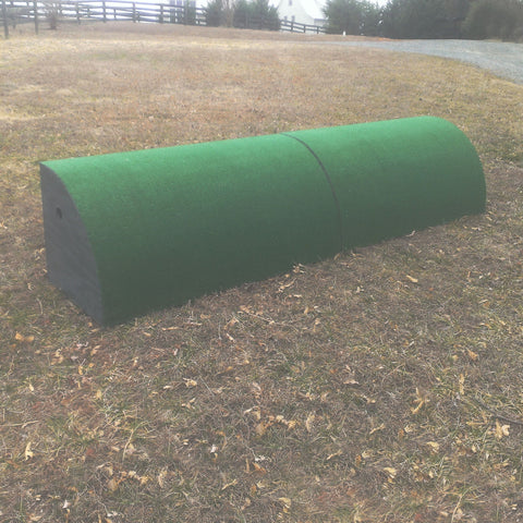 Round Roll Top Wall Horse Jumps Set/2 - Platinum Jumps