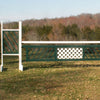 Slant Picket Gate w/Center Lattice Panel Wood Horse Jumps 10ft #318