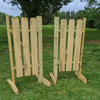 "Paint-Your-Own" Wing Standards Wood Horse Jumps #228