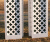 Lattice Column Standards Wood Horse Jumps 2 Heights - Platinum Jumps