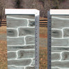 Stone Column Standards Wood Horse Jumps 2 Heights - Platinum Jumps