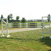 10ft Skinny Center 2 Color CUT Rails/Poles Wood Horse Jumps Set/3 #806
