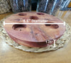 Natural Cedar Tealight Candle Holder