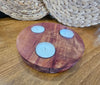 Natural Cedar Tealight Candle Holder