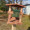 Easy-open suet cake holder