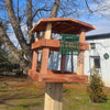 Red Cedar Double Decker Bird Feeder