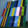 2 Color Stripe 10ft Cut Rails/Poles Wood Horse Jumps - Platinum Jumps