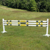 Set/3 - 3 Stripe/2 Color ROUND Rails/Poles Wood Horse Jumps #802