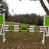 Set/3 - 3 Stripe/2 Color ROUND Rails/Poles Wood Horse Jumps #802