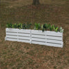 Plank Brush Box Wood Horse Jumps Set/2 - Platinum Jumps