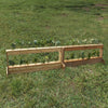 Double Decker Brush Box Horse Jumps Set/2 Unpainted #405