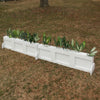 3 Panel Colored Brush Box Horse Jumps Set/2 - Platinum Jumps