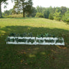 2 Column Double Decker Brush Box Horse Jumps Set/2 - Platinum Jumps