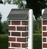 Skinny Brick Column Standards Wood Horse Jumps - Platinum Jumps