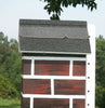 Skinny Brick Column Standards Wood Horse Jumps - Platinum Jumps