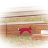 Pine Wood Fox Box Wall Wood Horse Jumps Set/2 #407