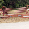 Pine Wood Fox Box Wall Wood Horse Jumps Set/2 #407