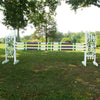 6ft Trellis Jumper Wing Standards Horse Jumps #252 - Platinum Jumps