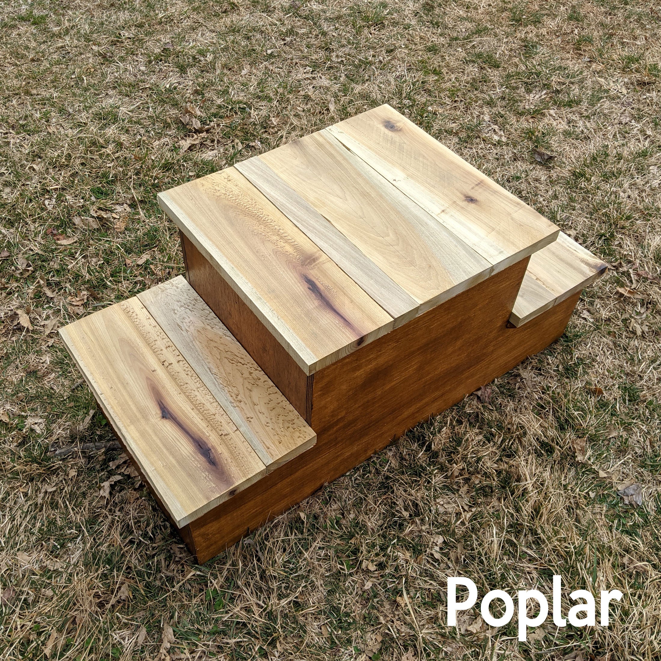 Custom Mounting Block Wooden Horse Mounting Block Horse Timber Mounting Blocks, Heavy Duty