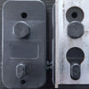 Break-Away Adapter for Keyhole Track System