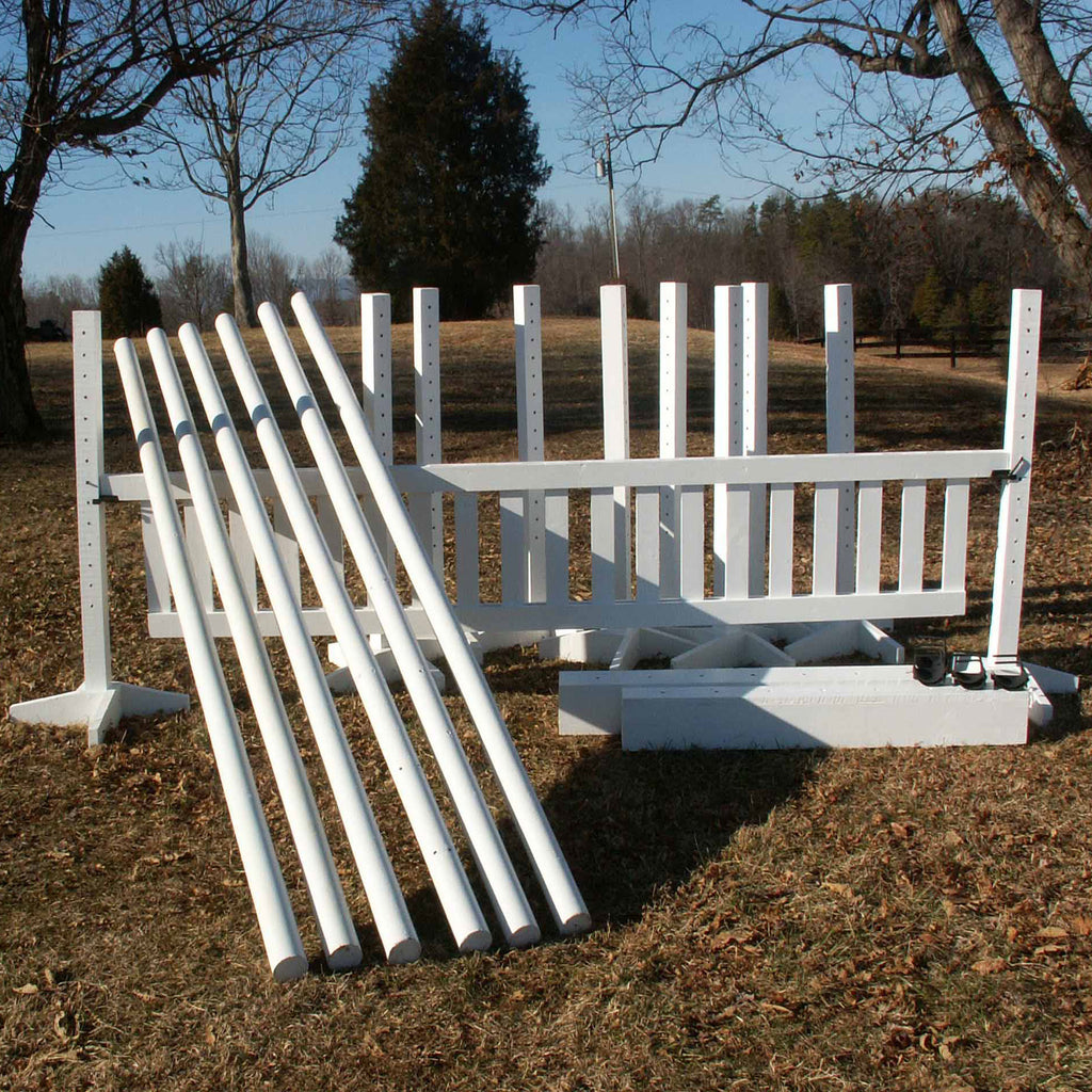 Starter Package Wood Horse Jumps 5ftx10ft Platinum Jumps
