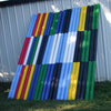 Center Colored Stripe Cut Rails/Poles Wood Horse Jumps - Platinum Jumps