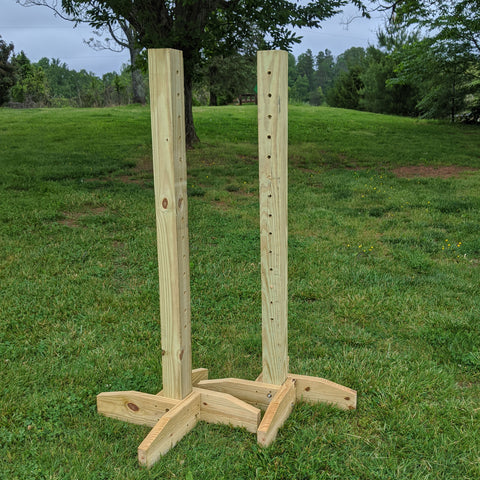 "Paint-Your-Own" Schooling Standards Wood Horse Jumps #229